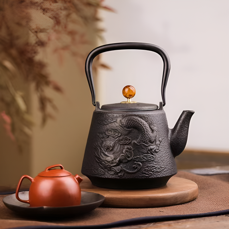 Vintage Gusseisen Teekanne