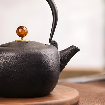 Vintage Gusseisen Teekanne