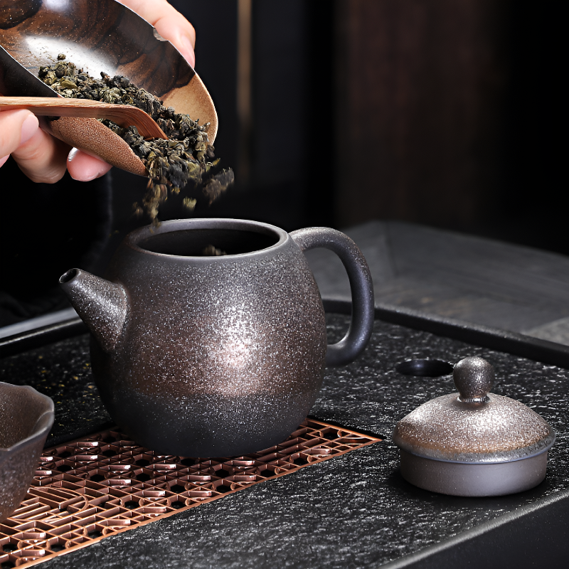 Vintage Keramik Teekanne