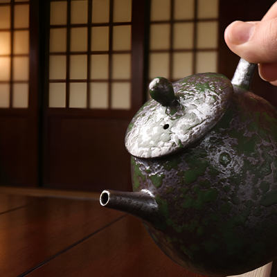 Vintage Keramik Teekanne