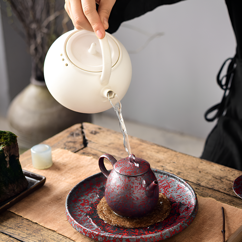 Vintage Keramik Teekanne