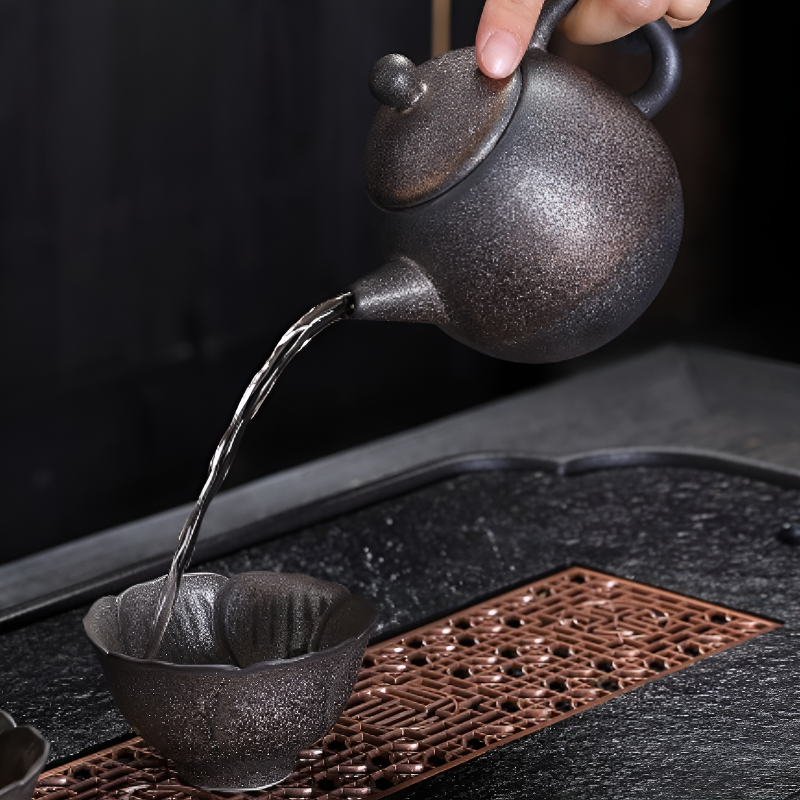 Vintage Keramik Teekanne