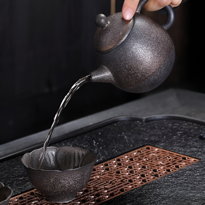 Vintage Keramik Teekanne