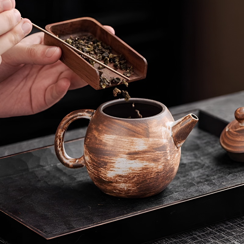 Vintage Keramik Teekanne