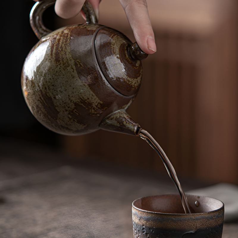 Vintage Keramik Teekanne