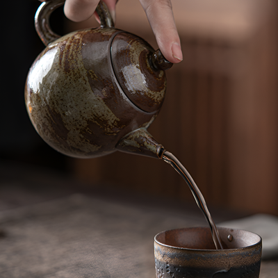 Vintage Keramik Teekanne