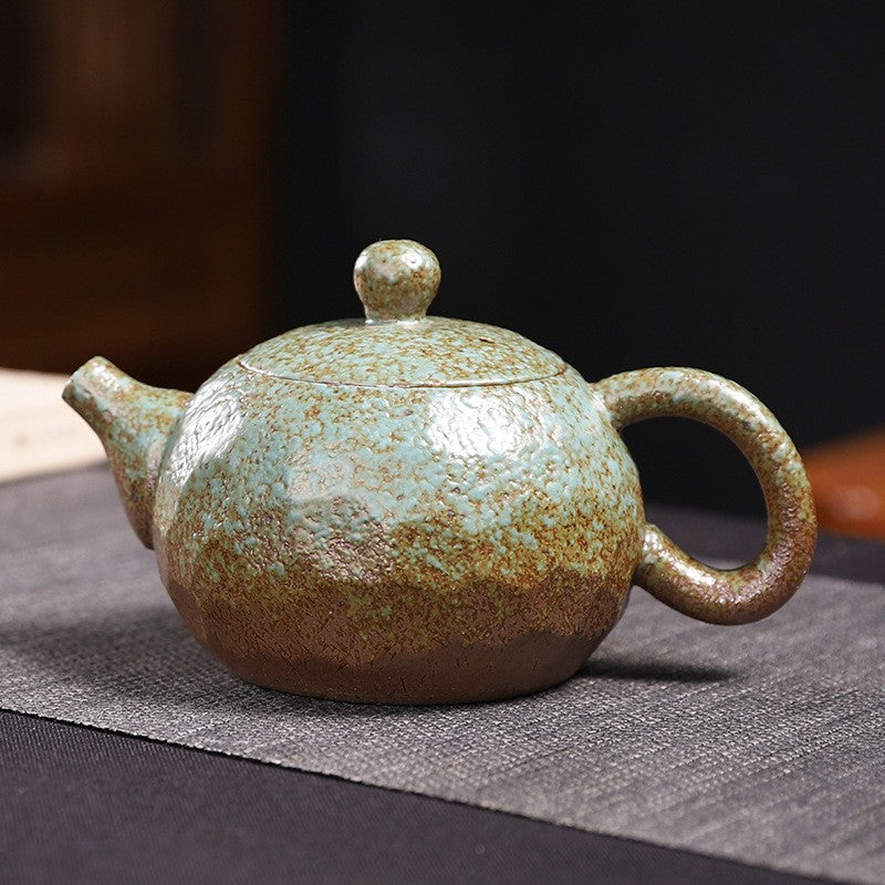 Vintage Teekanne aus Steinzeug