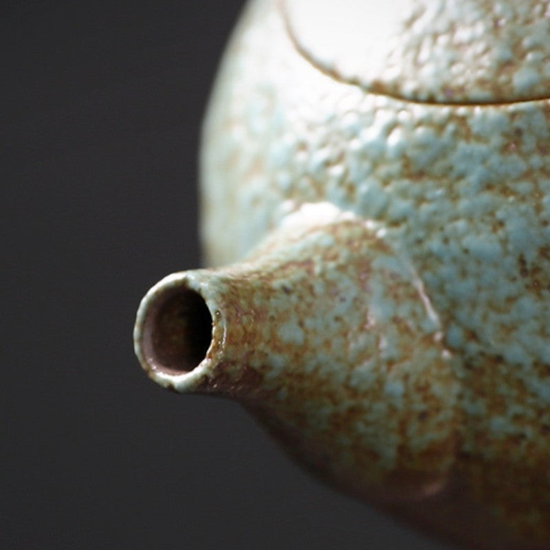 Vintage Teekanne aus Steinzeug