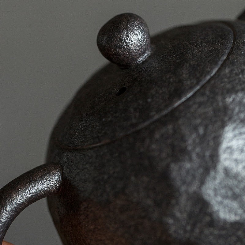 Vintage Teekanne aus Steinzeug