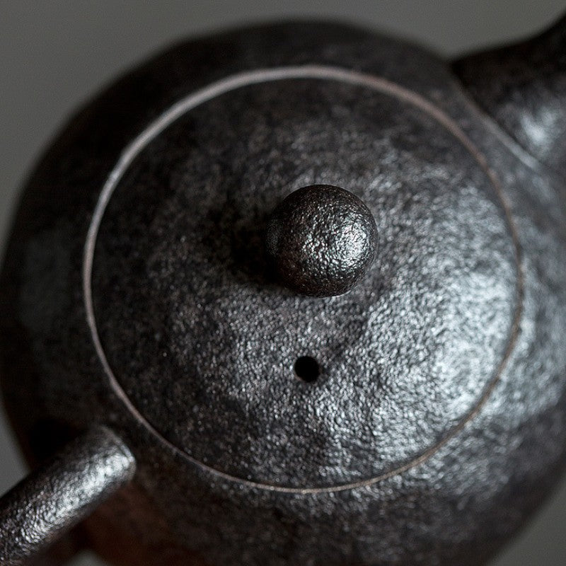 Vintage Teekanne aus Steinzeug