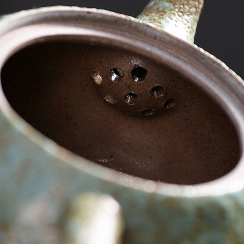 Vintage Teekanne aus Steinzeug