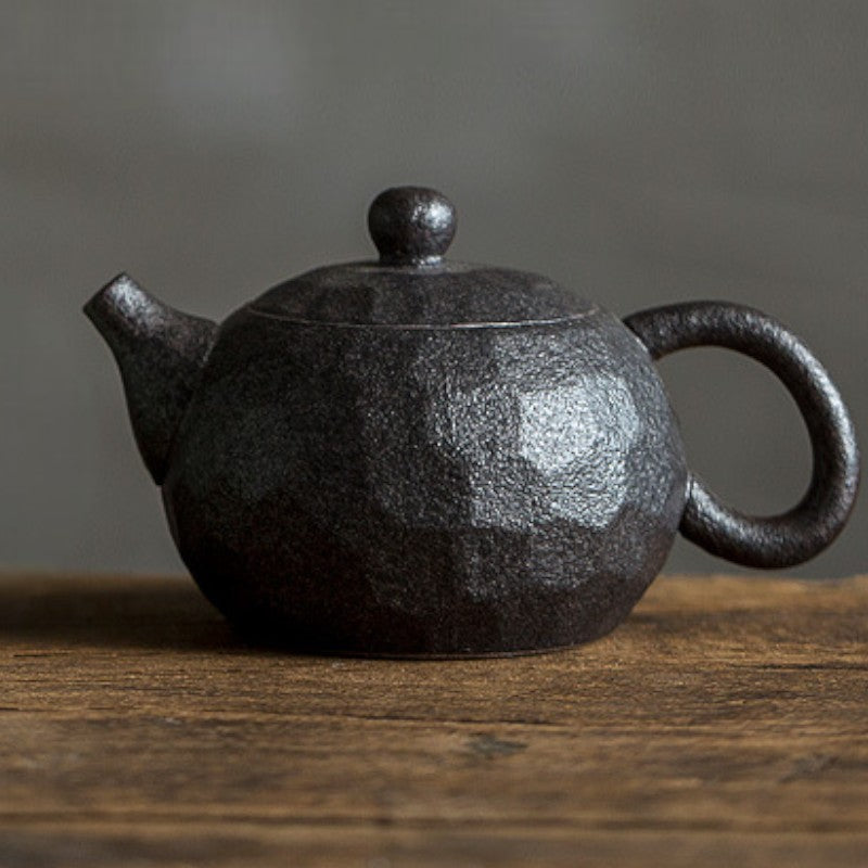 Vintage Teekanne aus Steinzeug