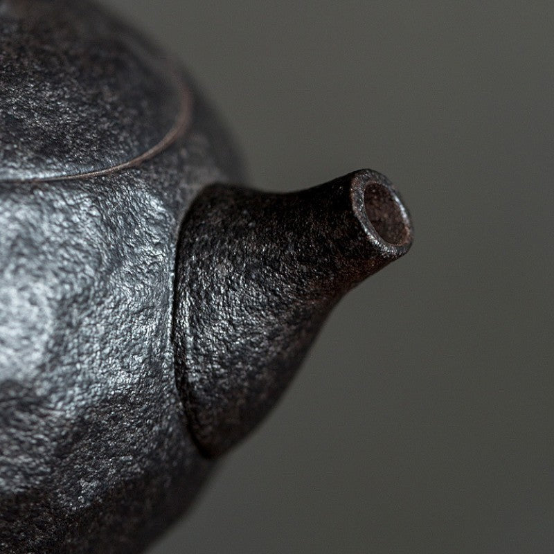 Vintage Teekanne aus Steinzeug