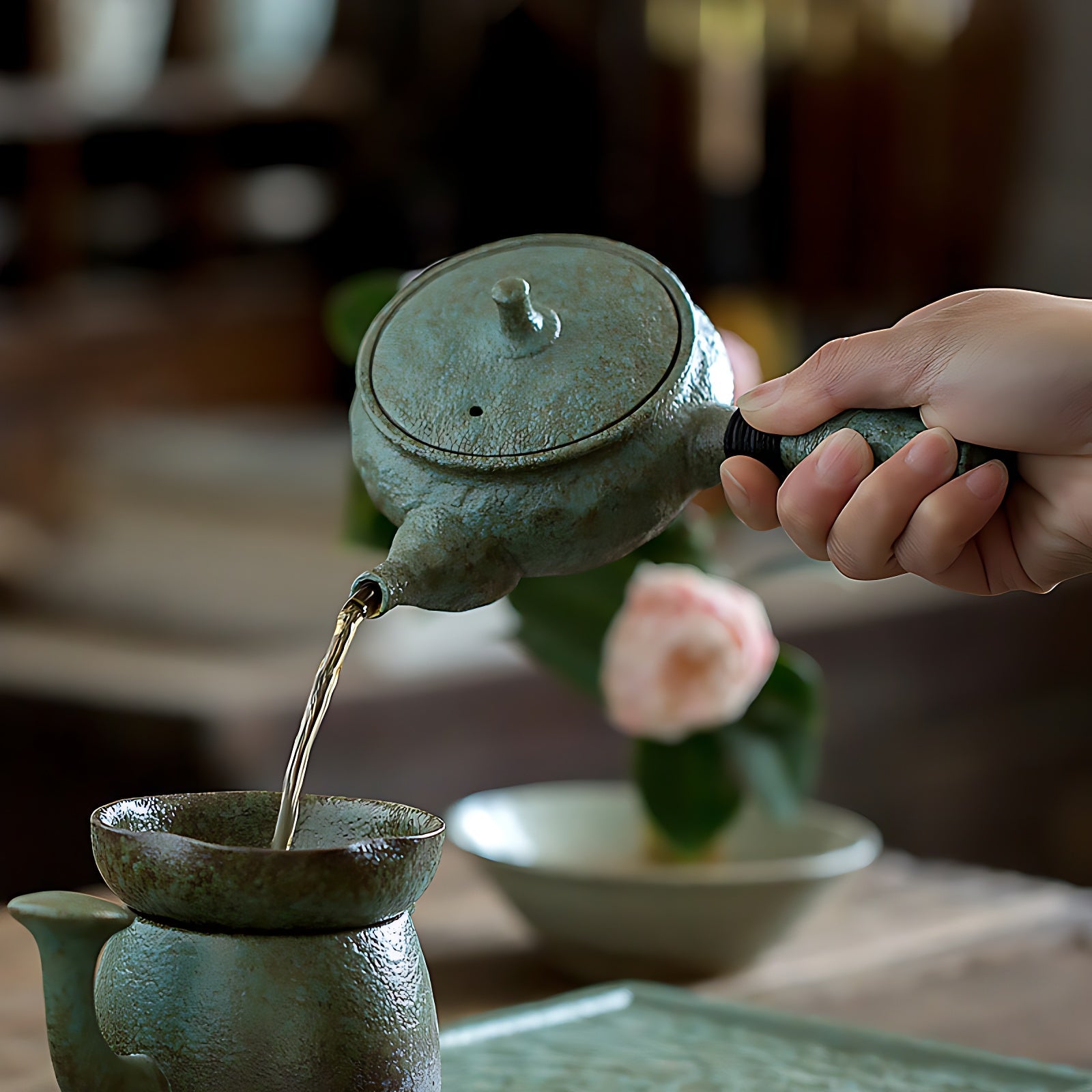 Vintage Teekanne Mit Stövchen