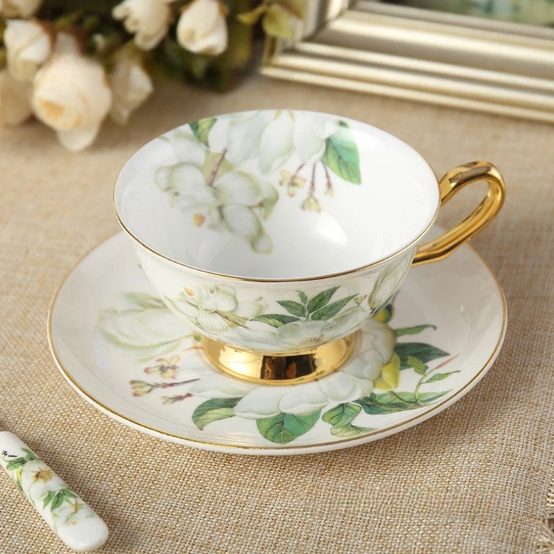 Vintage Teeservice Keramik Weiß