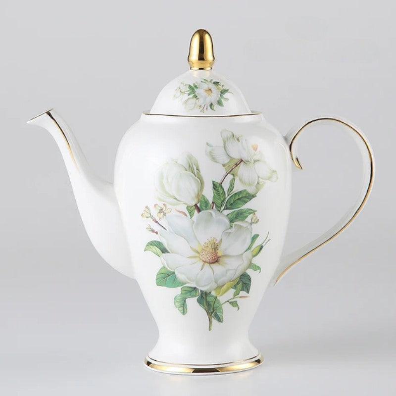 Vintage Teeservice Keramik Weiß