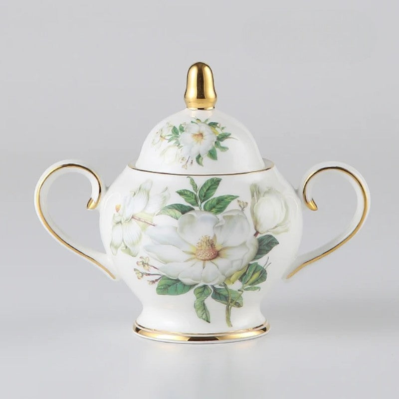 Vintage Teeservice Keramik Weiß