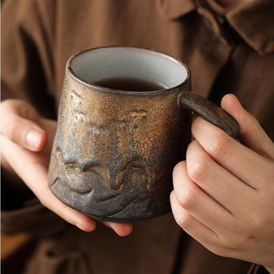 Vintage Teetasse mit Sieb