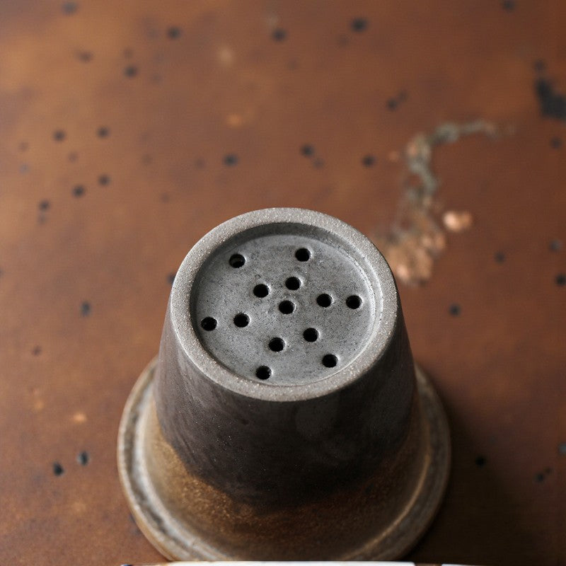 Vintage Teetasse mit Sieb