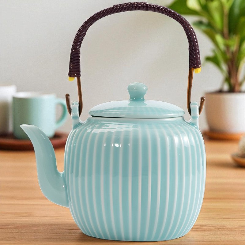 Zeitgenössische Keramik Teekanne