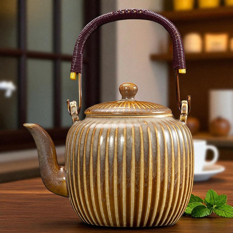 Zeitgenössische Keramik Teekanne