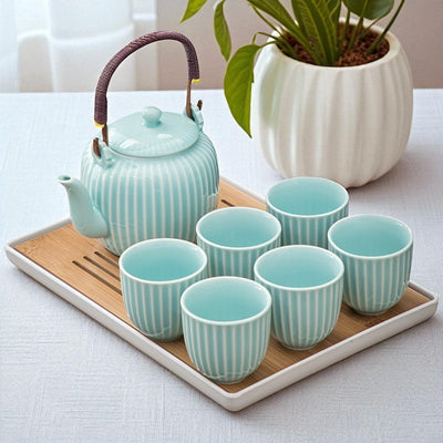 Zeitgenössische Keramik Teekanne