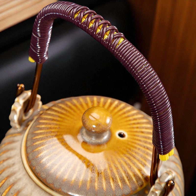 Zeitgenössische Keramik Teekanne