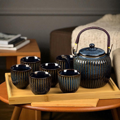 Zeitgenössische Keramik Teekanne