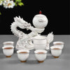 Antikes Chinesisches Teeservice Dragon