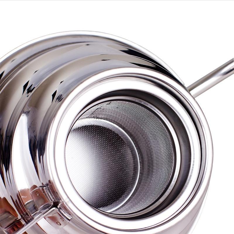 Arabische Teekanne Edelstahl