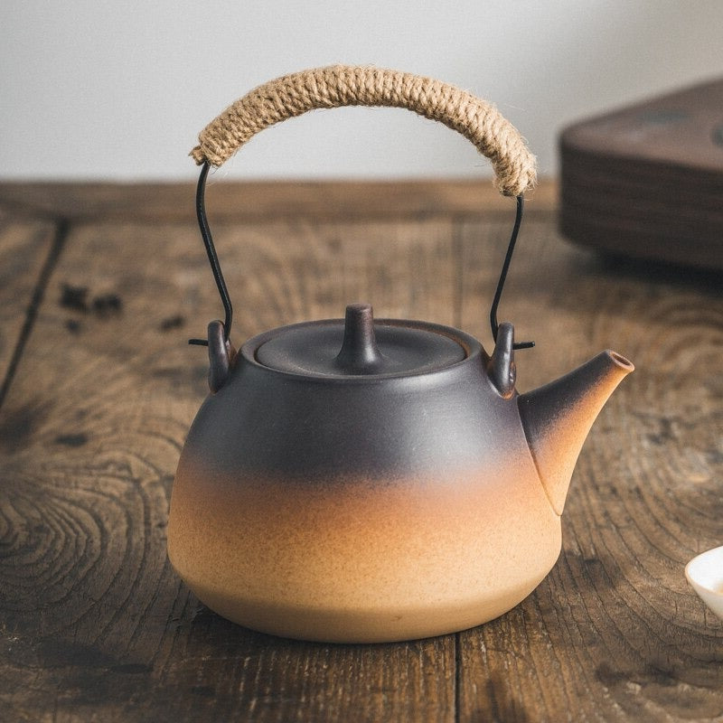 Keramik Teekanne Groß