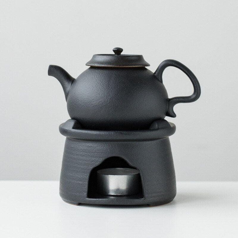 Skandinavische Teekanne Mit Stövchen