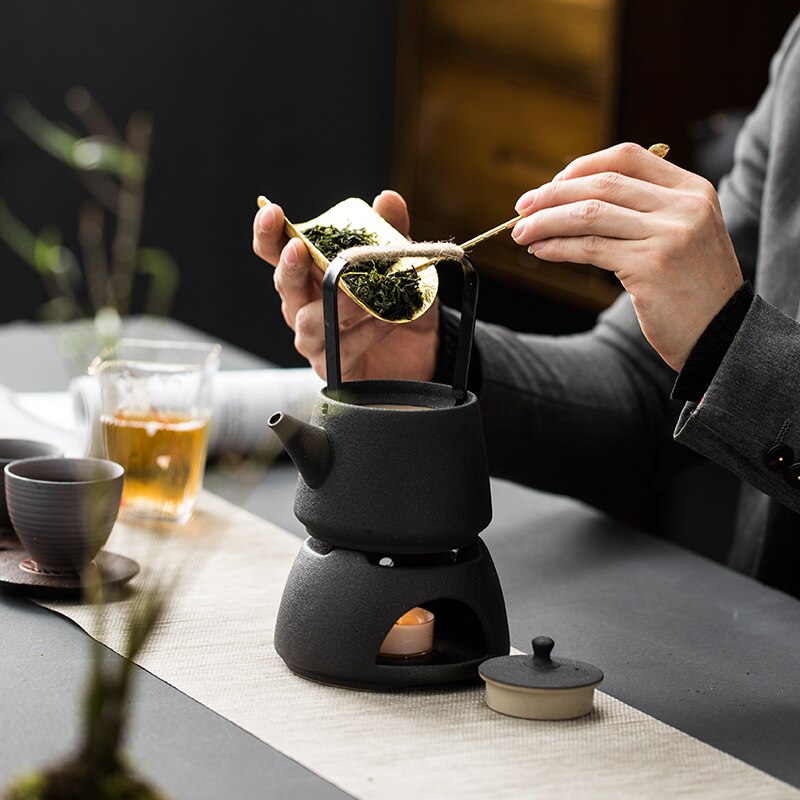 Teekanne Mit Stövchen Gothic